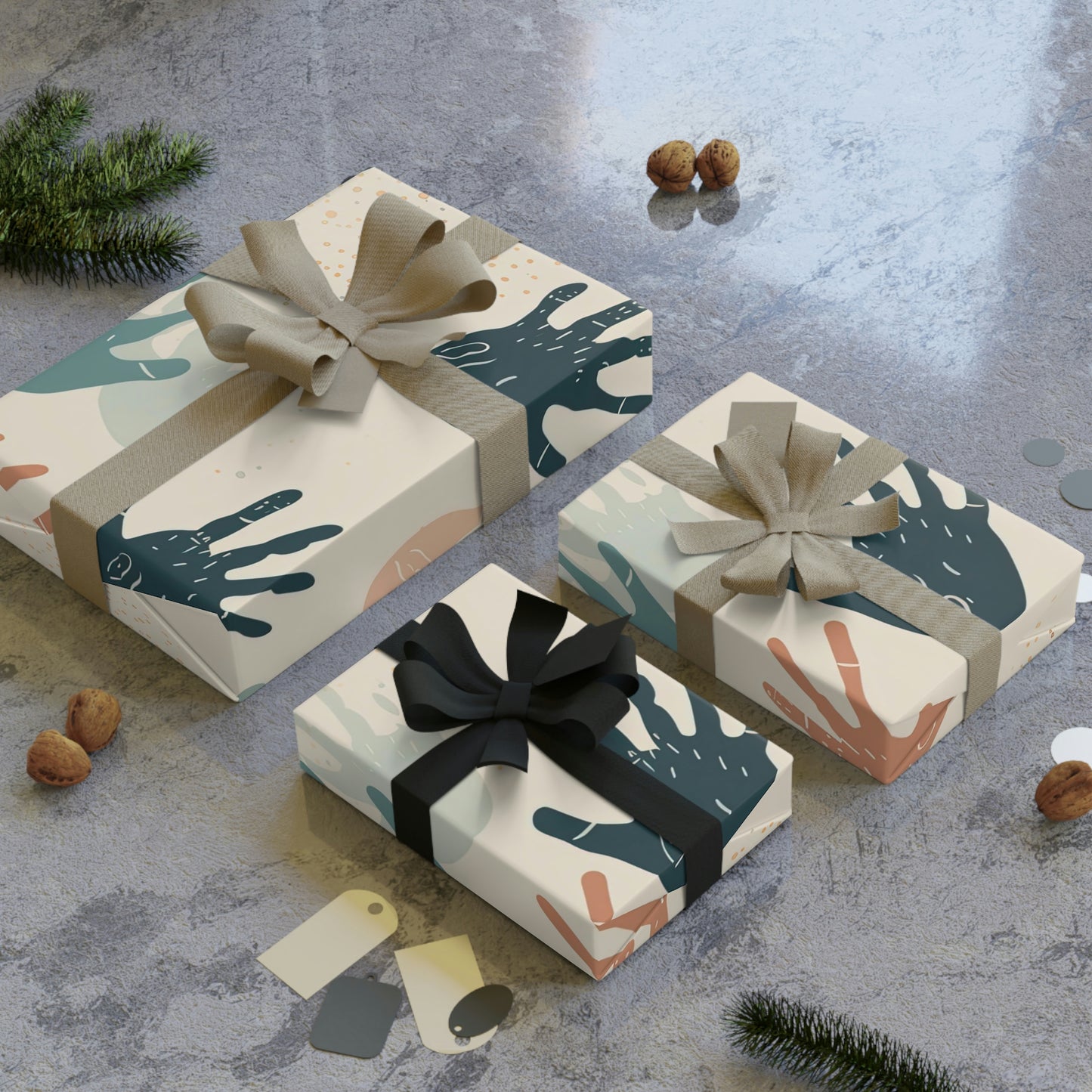 Hands Gift Wrapping Paper 2m