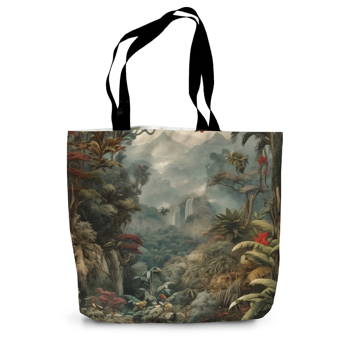 Rainforest Canvas Tote Bag